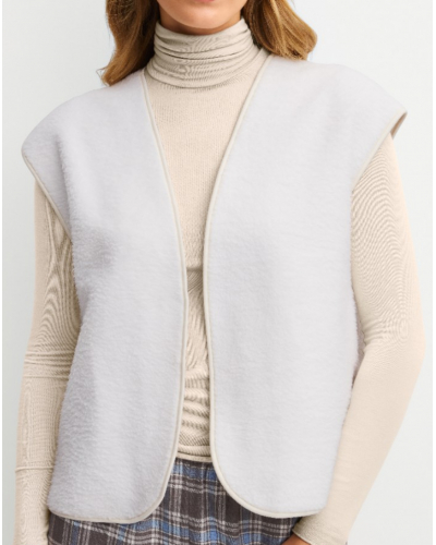 Chaleco en algodón Calida Alpine (Charm Cream)