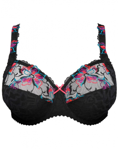 Sujetador de copa completa Prima Donna Miyara (Floral Eclipse)