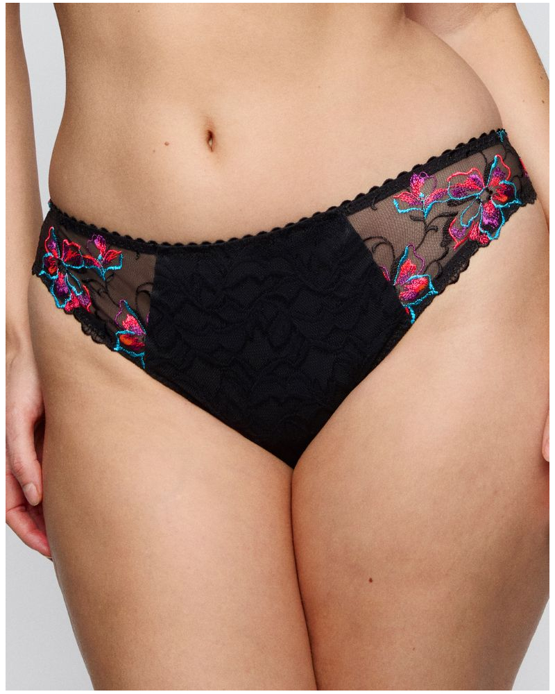 Slip brésilien Prima Donna Miyara (Floral Eclipse)