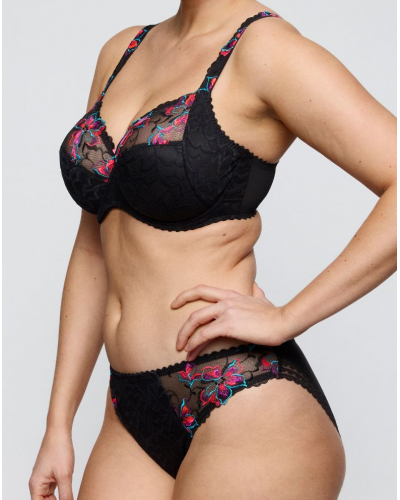 Calzoncillos brazilieño Prima Donna Miyara (Floral Eclipse)
