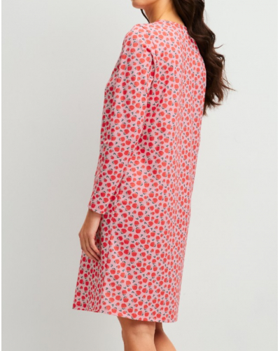 Nightdress Calida Fruity Dreams 100% cotton (Red Glow)