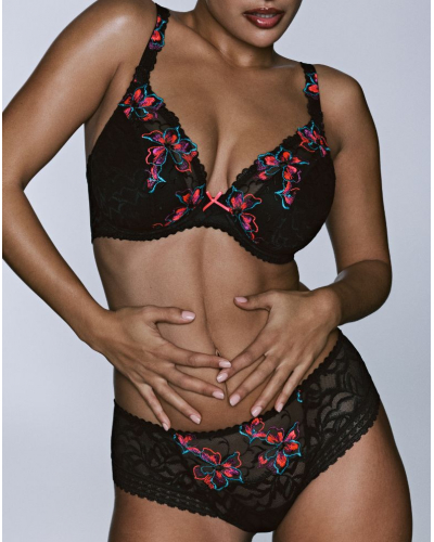Tanga lujoso Prima Donna Miyara (Floral Eclipse)