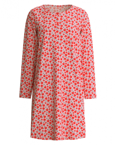 Nightdress Calida Fruity Dreams 100% cotton (Red Glow)