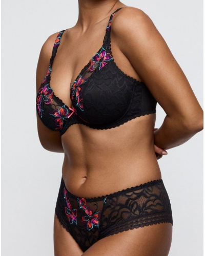Luxury thong Prima Donna Miyara (Floral Eclipse)
