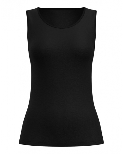 Camisetas tirantes Calida True Confidence Lana & Seda (WS Schwarz)