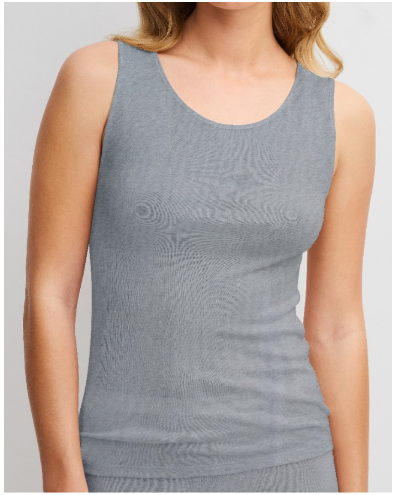 Camisetas tirantes Calida True Confidence Lana & Seda (Platin Melé)
