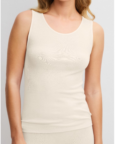 Débardeur Calida True Confidence Laine & Soie (Pearl Cream)