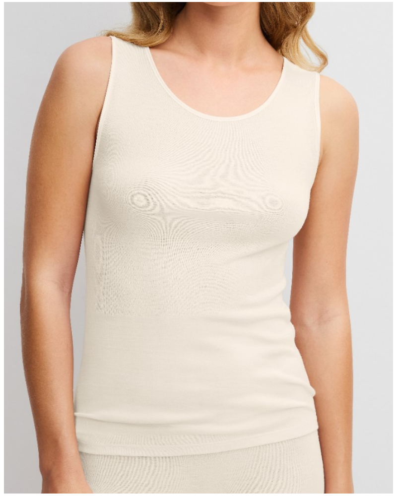 Débardeur Calida True Confidence Laine & Soie (Pearl Cream)
