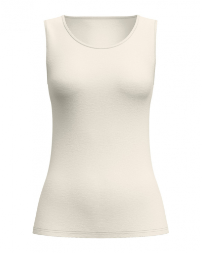 Camisetas tirantes Calida True Confidence Lana & Seda (Pearl Cream)