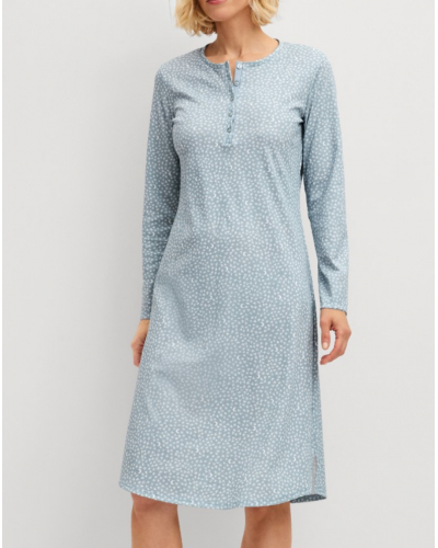 Camisón Calida Midnight Dreams 100% algodón (Dusty Grey)