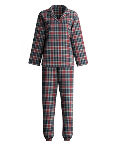 Pijama largo 100% algodón Calida Holiday Dreams (Dark Sapphire)