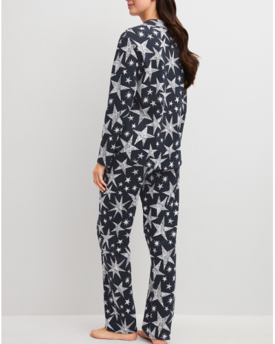 Pyjamas 100% cotton Calida Winter Dreams (Blue Night)