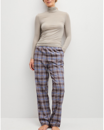 Turtleneck sweater Modal Cotton & Wool Calida Second Skin (Autumn Melé)