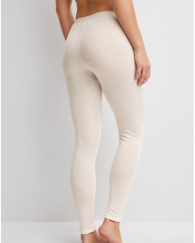 Legging Calida True Confidence Silky & Wool (Pearl Cream)