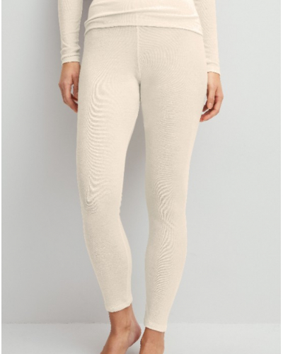 Legging Calida True Confidence Laine & Soie (Pearl Cream)