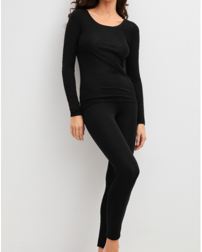 Legging Calida True Confidence Lana & Seda (WS Schwarz)