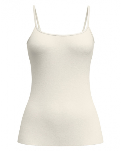 Camisetas tirantes Calida True Confidence Lana & Seda (Pearl Cream)