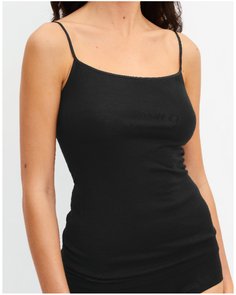 Débardeur Calida True Confidence Laine & Soie (WS Schwarz)