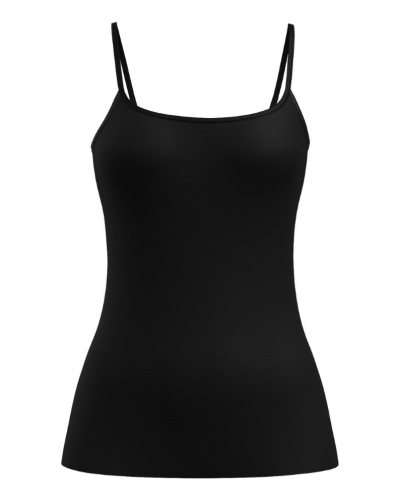 Camisetas tirantes Calida True Confidence Lana & Seda (WS Schwarz)
