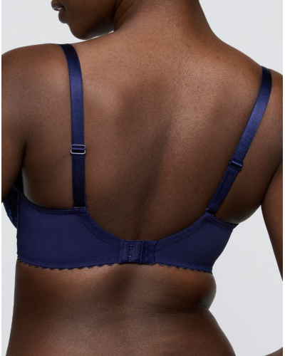 Sujetador plunge con media copa y acolchado Prima Donna San Angel (Waterblue)