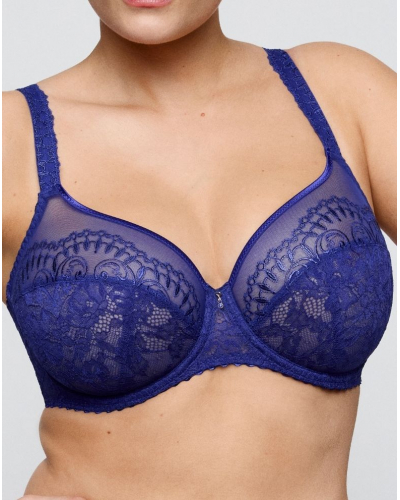 Sujetador balconette Prima Donna Shimla (Crazy Blue)