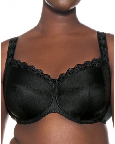 Soutien-gorge emboitant confort Louisa Bracq Burlesque (Noir)