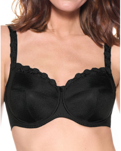 Soutien-gorge emboitant confort Louisa Bracq Burlesque (Noir)