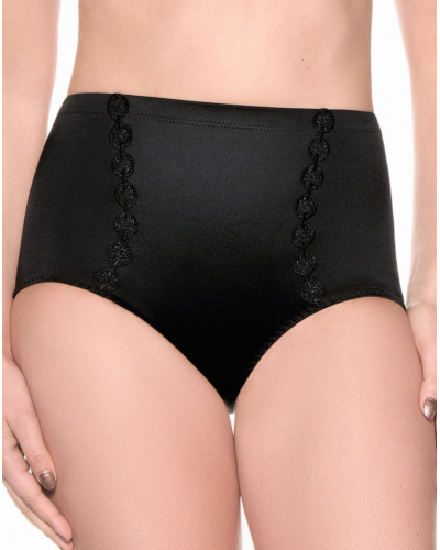 Culotte taille haute Louisa Bracq Burlesque (Noir)