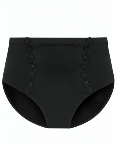 Braga cintura alta Louisa Bracq Burlesque (Negro)