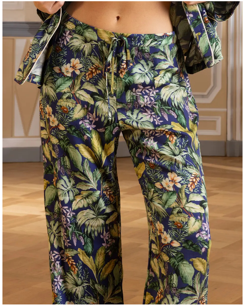 Pantalone estampado Lise Charmel Bain de Nature (Vert Parme)