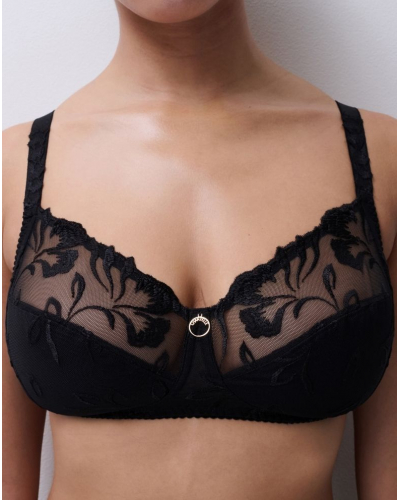 Wireless support bra Chantelle Majestic (Black)