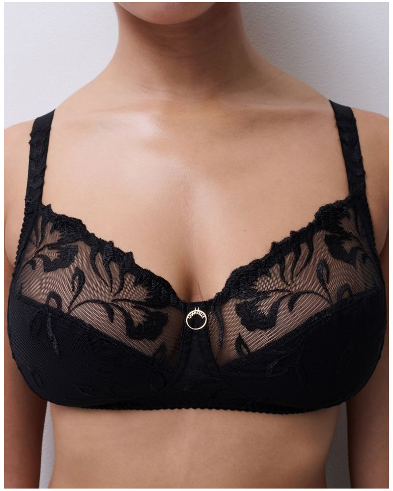 Wireless support bra Chantelle Majestic (Black)