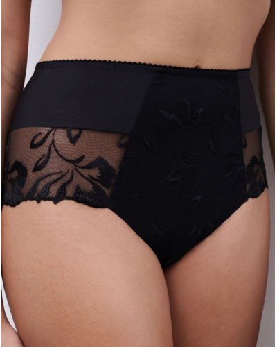 Braga cintura alta Chantelle Majestic (Negro)