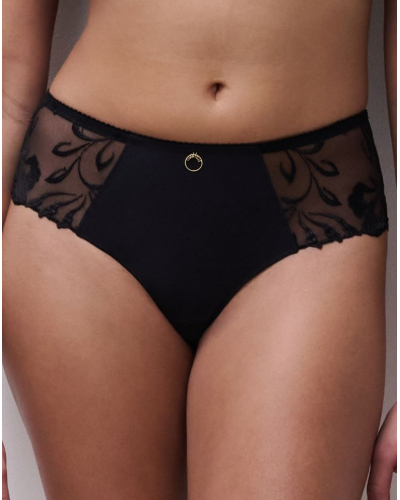 Shorty despejado Chantelle Majestic (Negro)