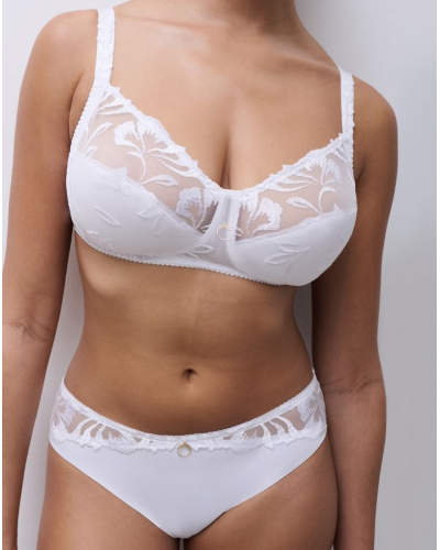 Wireless support bra Chantelle Majestic (White)