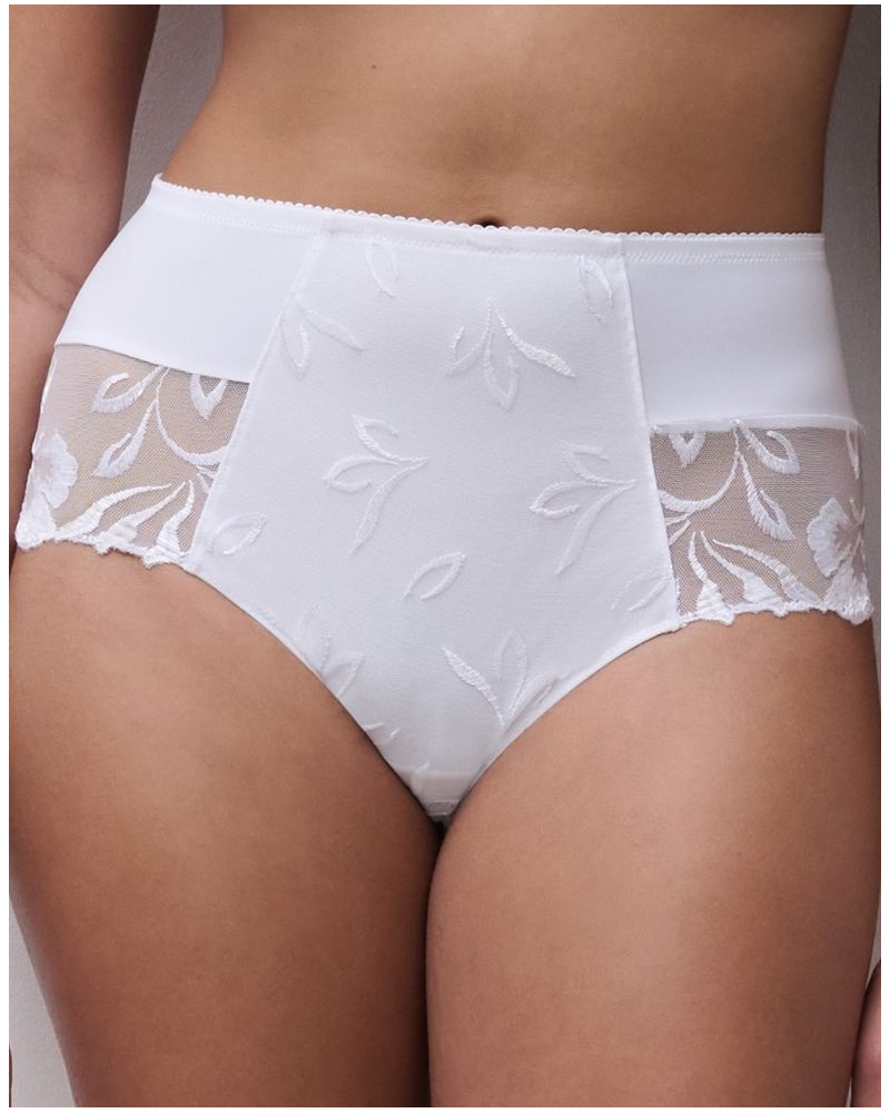 Culotte taille haute Chantelle Majestic (Blanc)