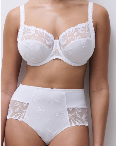 Culotte taille haute Chantelle Majestic (Blanc)