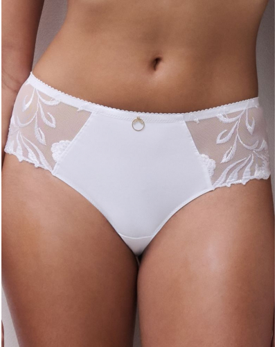 Shorty despejado Chantelle Majestic (Blanco)
