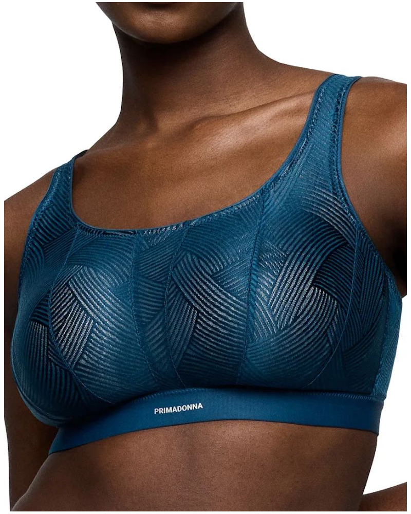 Wireless sports bra Prima Donna The Game (Deep Blue Sea)