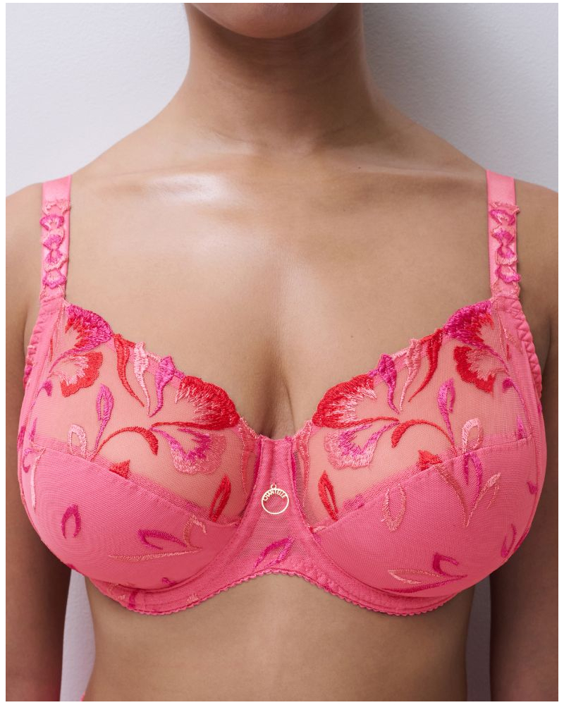 Sujetador con armadura enloladora Chantelle Majestic (Flamboyant Pink)