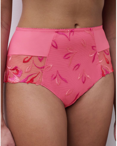 High waisted knickers Chantelle Majestic (Flamboyant Pink)