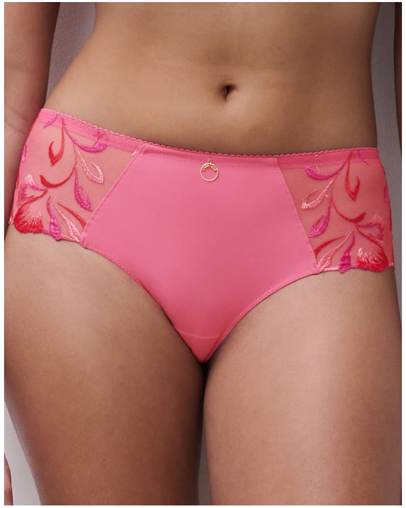 Shorty clear Chantelle Majestic (Flamboyant Pink)