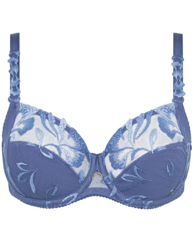 Sujetador con armadura enloladora Chantelle Majestic (Blue Sea)