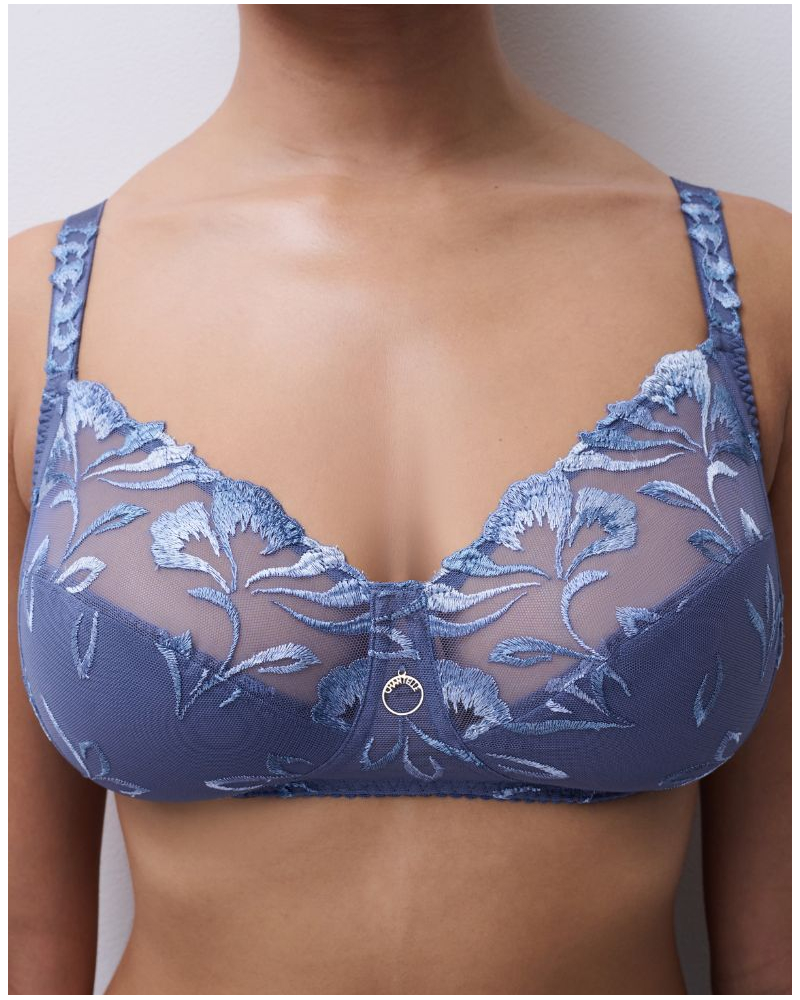 Sujetador sin aros Chantelle Majestic (Bleu Sea)