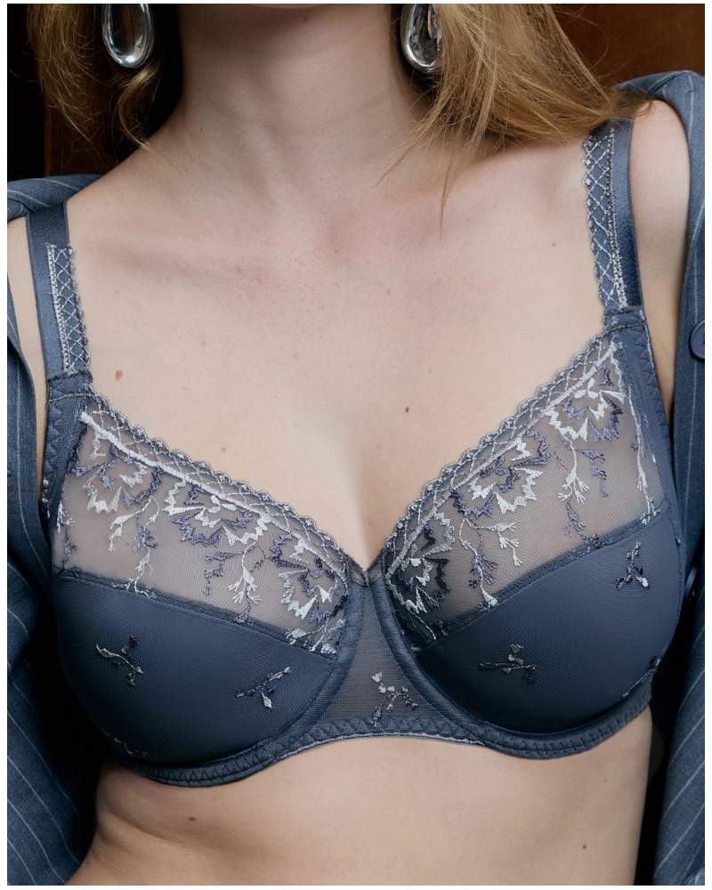 Sujetador con aros Chantelle Every Curve (Frozen Grey)
