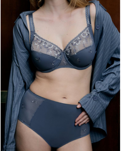 High waisted knicker Chantelle Every Curve (Frozen Grey)
