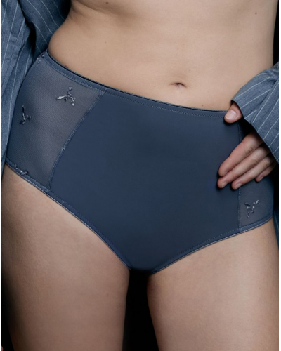High waisted knicker Chantelle Every Curve (Frozen Grey)
