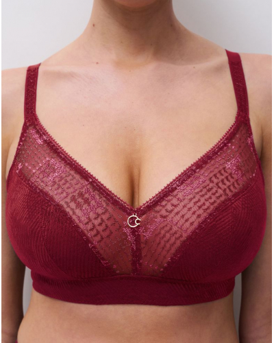 Sujetador sin aros Chantelle Intrigue (Acidulated Raspberry)