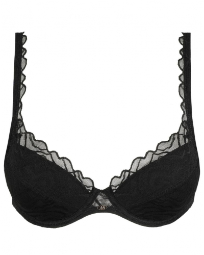 Push-up bra with removable pads Marie Jo Nillo (Black)