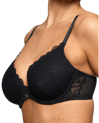 Soutien-gorge rembourré forme cœur Marie Jo Nillo (Noir)